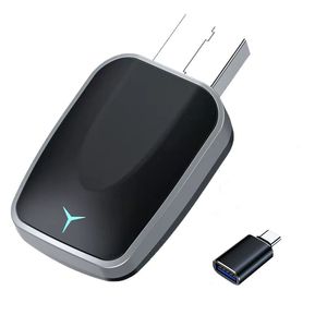 کارپلی و اندروید اتو مدل 2in1 به همراه مبدل usb به usb c